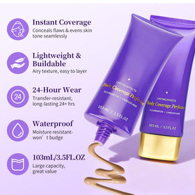 MyTend cream texture close-up highlighting blendable formula and natural finish