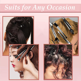 Mythos clip securing thick curly hair for styling benefits