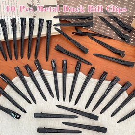 Mythos clips in use on salon station for professional control