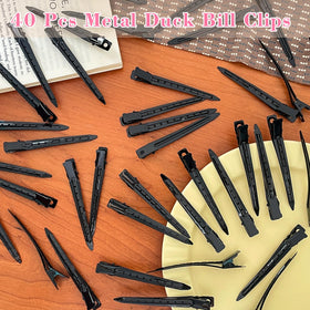 Mythos clips stored in travel makeup bag for convenience on the go