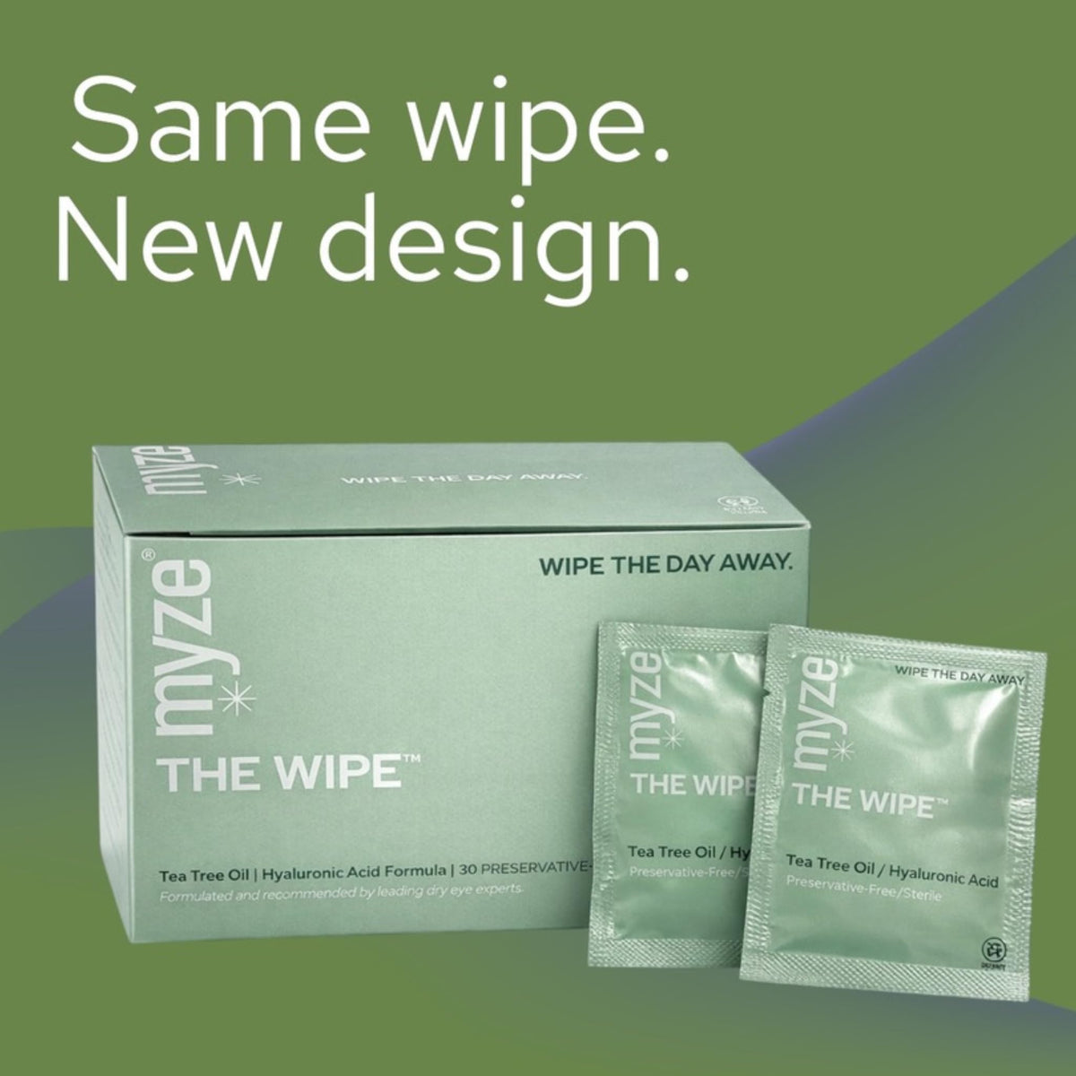 Myze The Wipe fabric texture close-up illustrating softness and gentle cleanse benefit