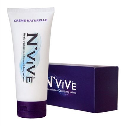 N'vive moisturizing cream tube front view showing label and hydration benefit