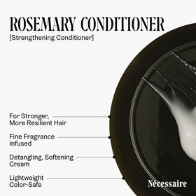 Nécessaire product label showing key ingredients and strengthening benefits
