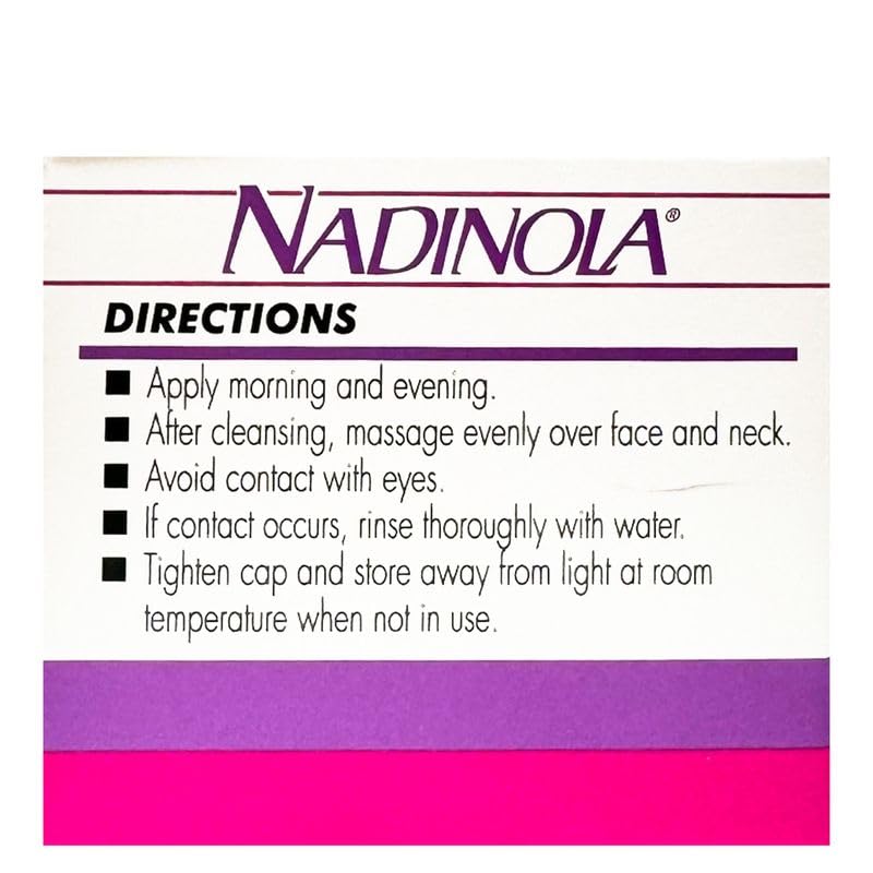 NADINOLA being applied to skin demonstrating targeted discoloration coverage