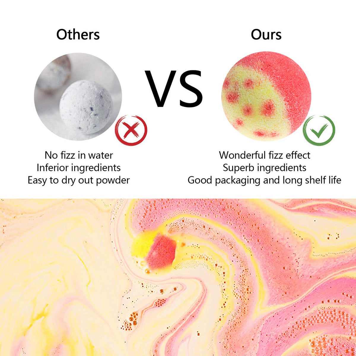 nagaliving texture close-up revealing fizzing surface and natural ingredients benefit