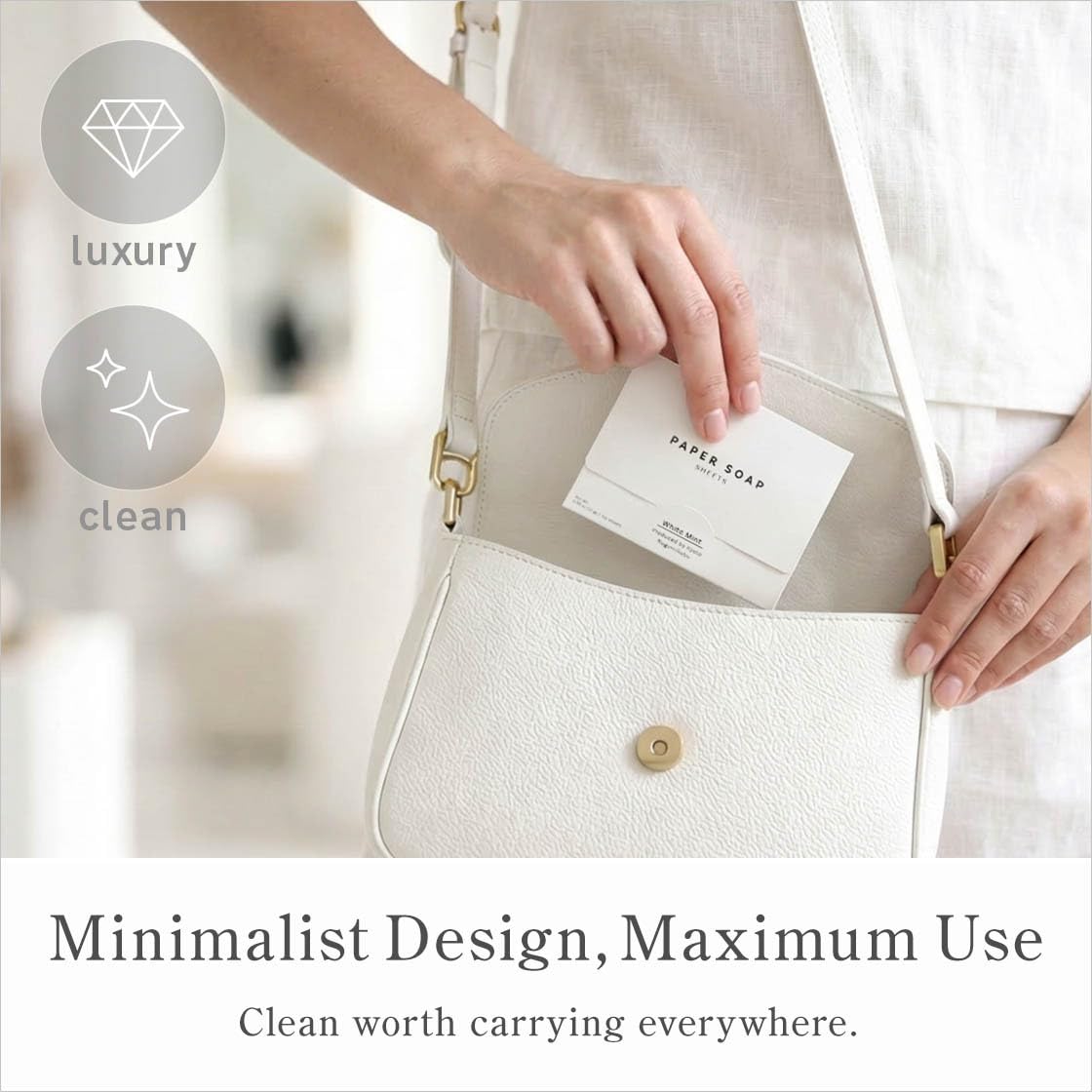 なごみ工房 pack inside a travel pouch shows convenience benefit ready for trips