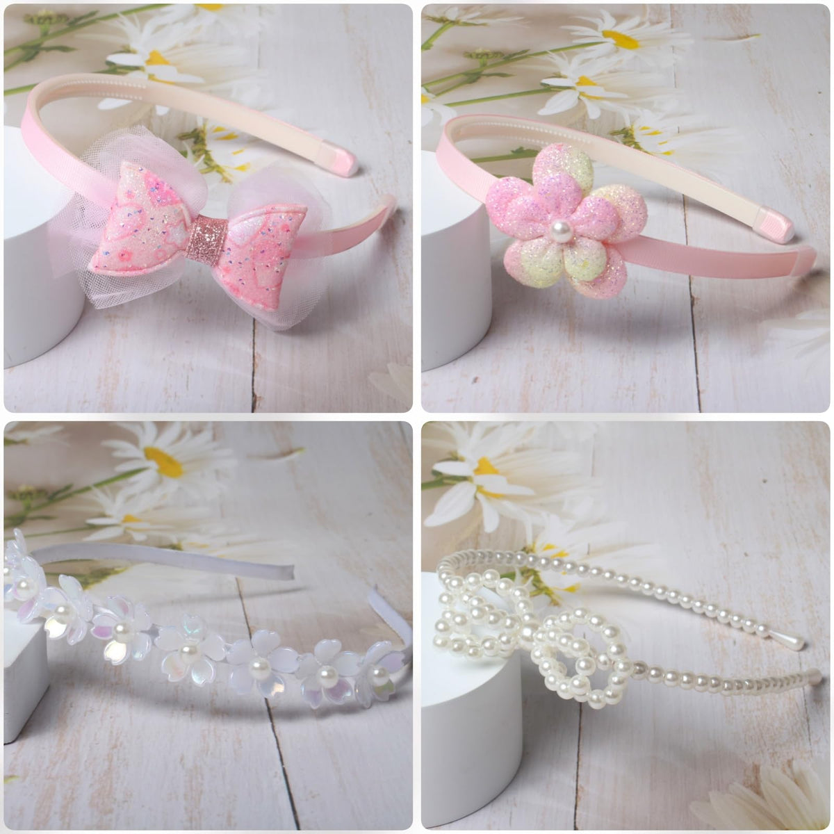 naibirdr floral bow top view highlighting decorative petals