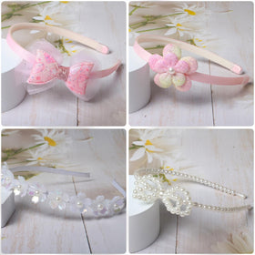 naibirdr floral bow top view highlighting decorative petals