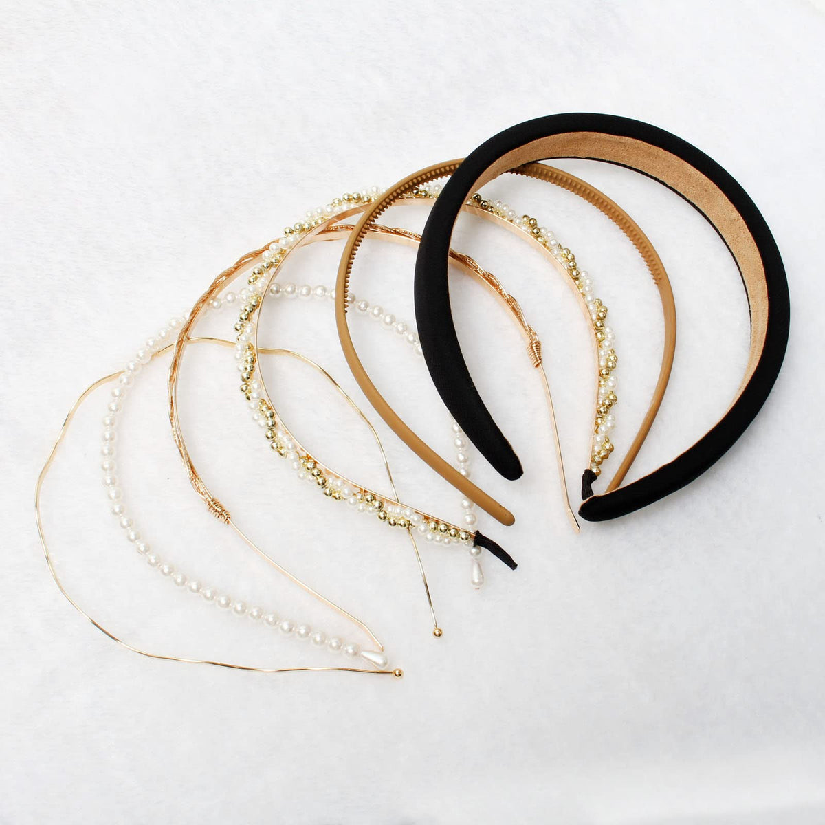 naibirdr khaki plastic tooth headband profile for secure non-slip hold