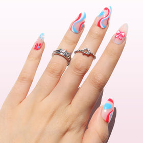 Nail Reformation glossy nail surface detail highlighting chip-resistant shine