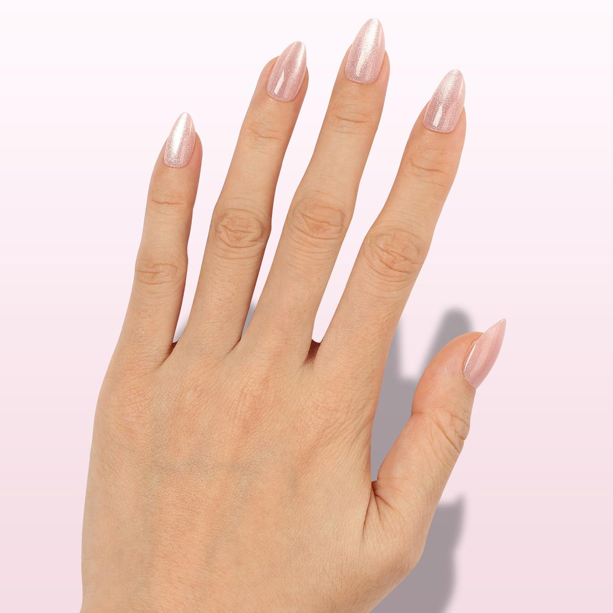 Nail Reformation side profile showing C-curve and natural fit for secure, gap-free wear