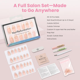 Nail Reformation storage and reuse ready nails organized for safe keeping and multiple wears