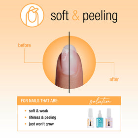 Nail Tek Hydrate bottle close-up highlighting moisturizing formula