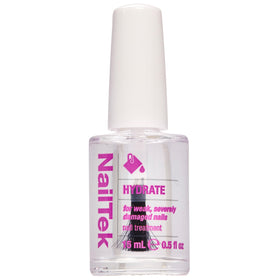 Nail Tek front bottle showing product and benefit of hydration