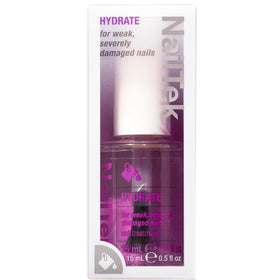 Nail Tek in lifestyle hands showing hydrated, healthier-looking nails