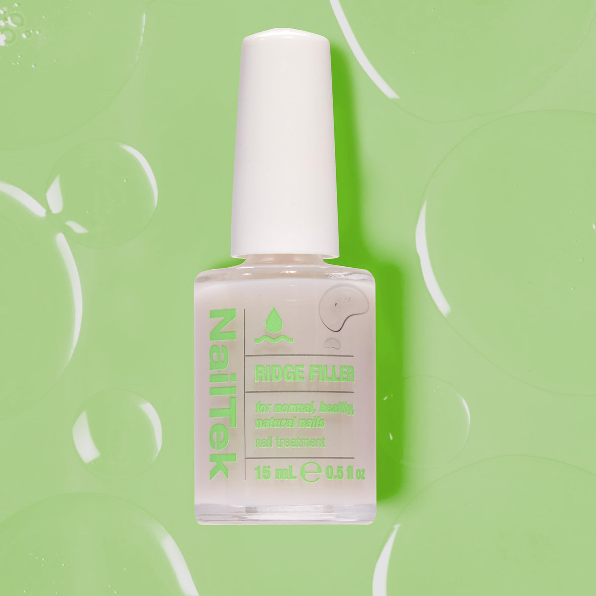 Nail Tek label close-up with ingredients and usage directions visible