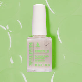 Nail Tek label close-up with ingredients and usage directions visible