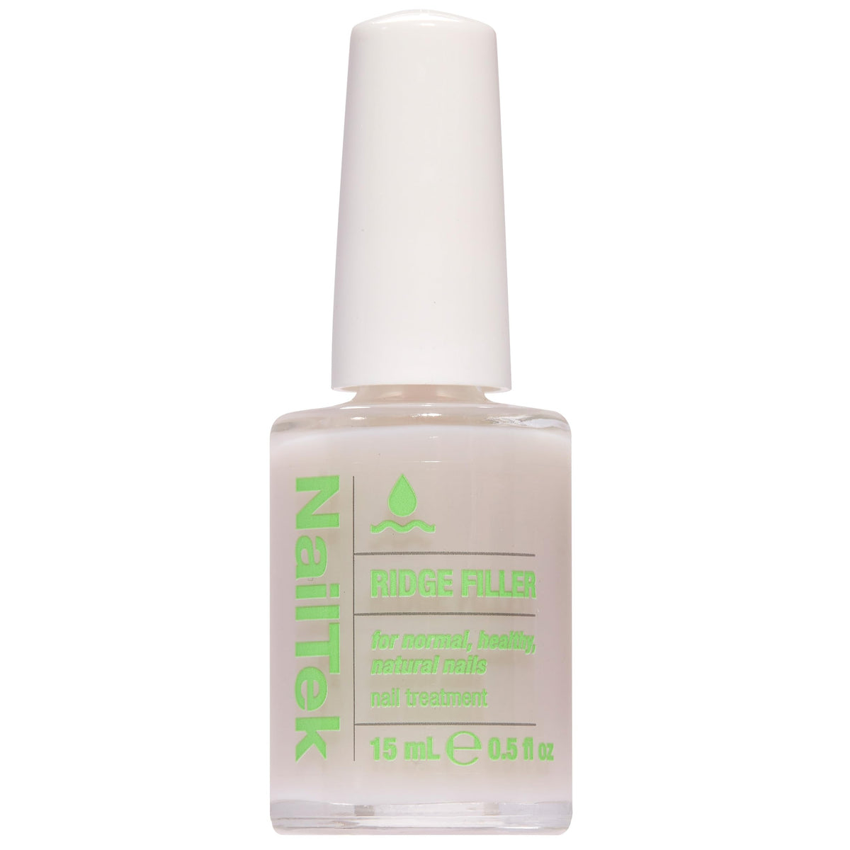 Nail Tek front packaging showing clear ridge filler and benefits