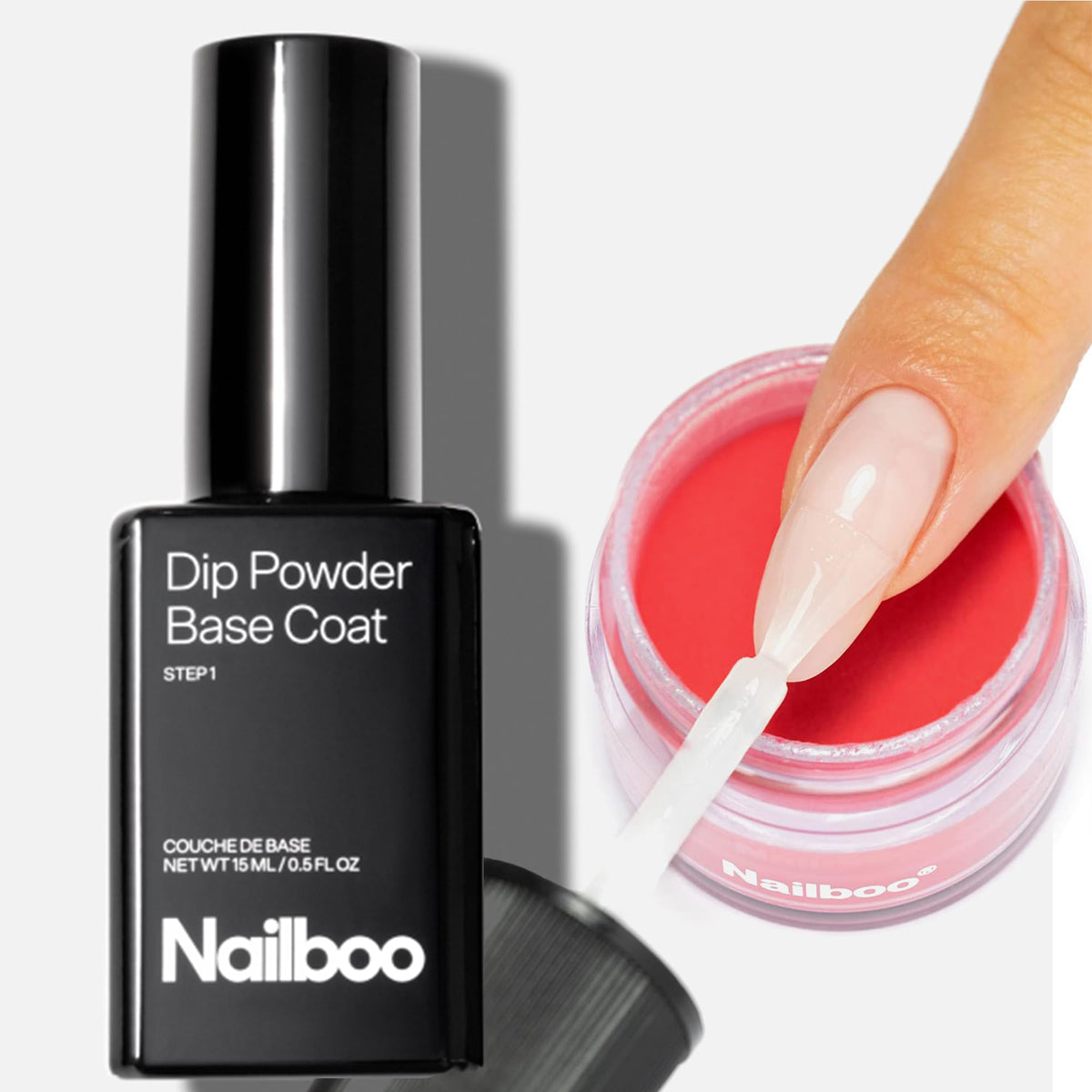 Nailboo bottle close-up texture of liquid demonstrating smooth spread