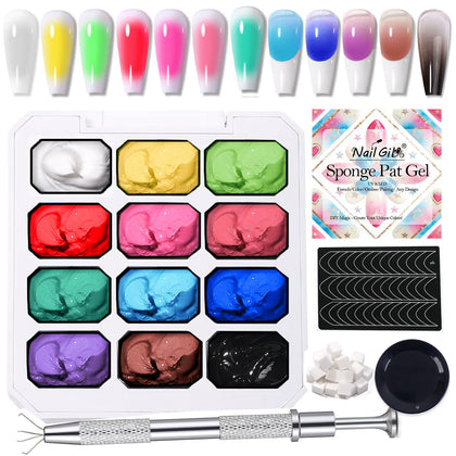 NAIL GIL front packaging showing kit contents and benefit of complete set