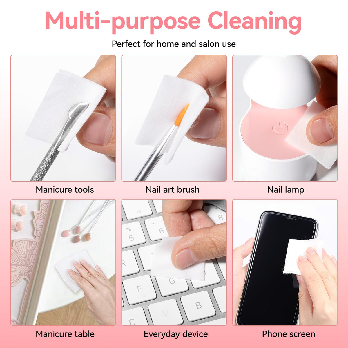 Pocket-sized Nailshion pad packet fitting into a purse for on-the-go touch-ups