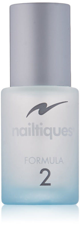Nailtiques Formula 2 front label showing bottle and clear treatment benefits
