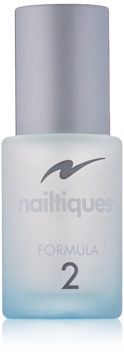 Nailtiques Formula 2 front label showing bottle and clear treatment benefits