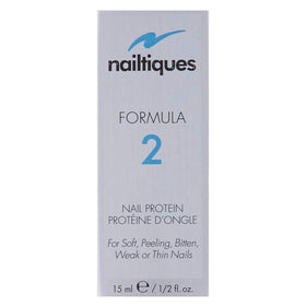 Nailtiques label close-up highlighting Hydrolyzed Keratin and protein benefit