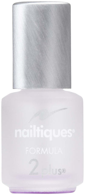 Nailtiques Formula 2 Plus front bottle showing label and .25 oz size, strengthening benefit