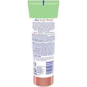 Nair leg mask tube open with cream texture ready for application and easy spread