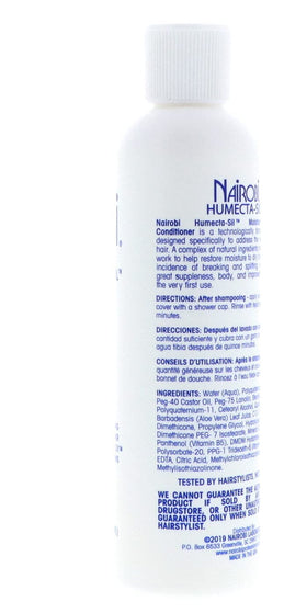 Nairobi being applied to damp hair in shower for smooth detangling and slip