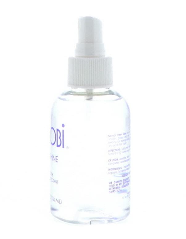Nairobi serum texture on hand highlighting lightweight glossy finish