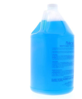 Nairobi gallon next to smaller bottles illustrating economical bulk value for salons
