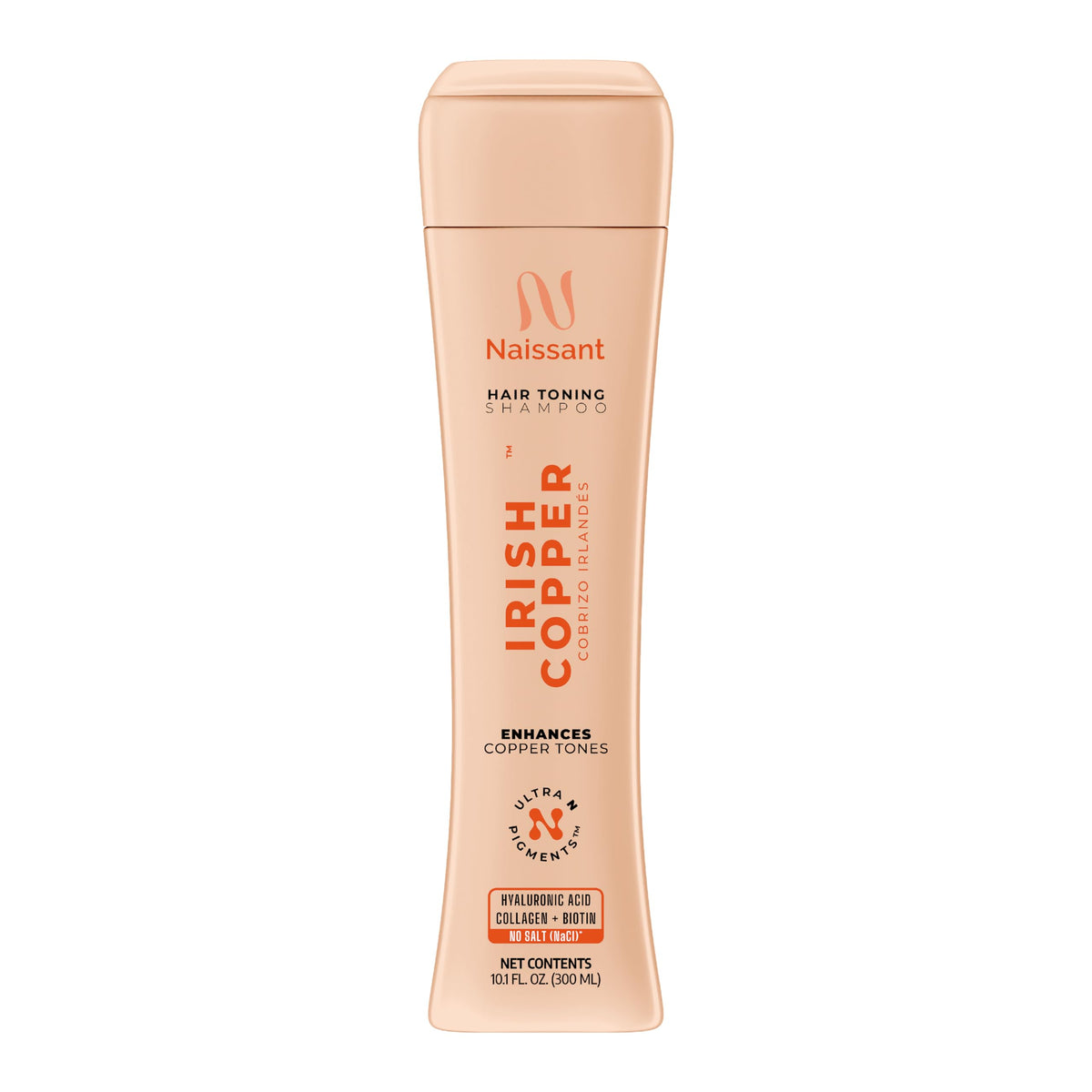 naissant front packaging showing copper shampoo and vibrant color refresh