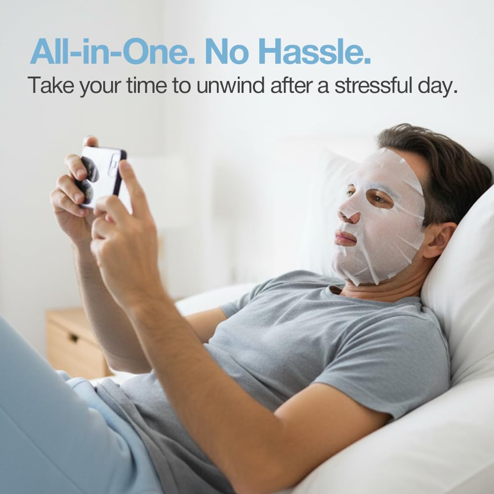Naisture eye masks applied under eyes reducing puffiness for a refreshed look