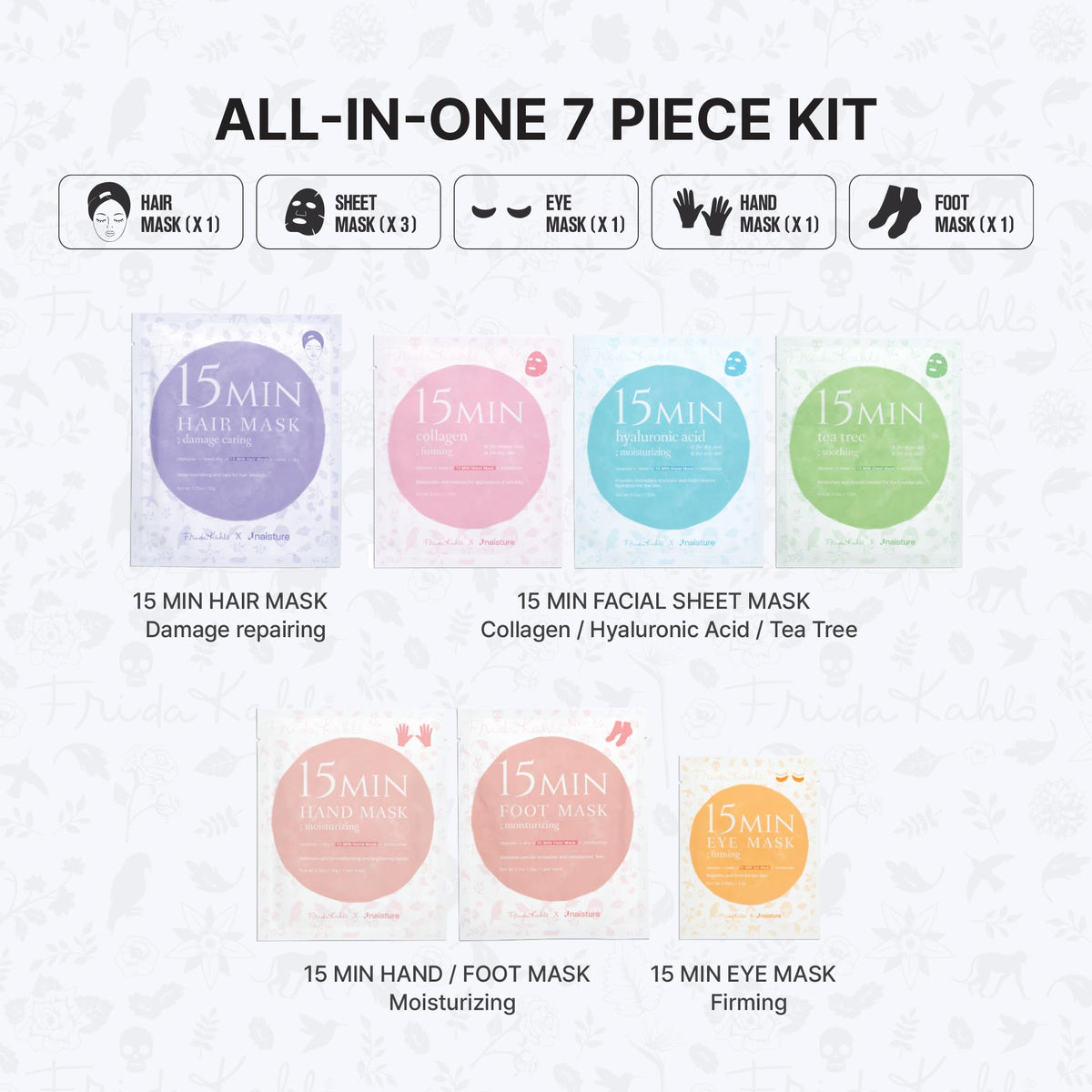 Naisture face mask sheet detail showing serum-rich texture for instant glow