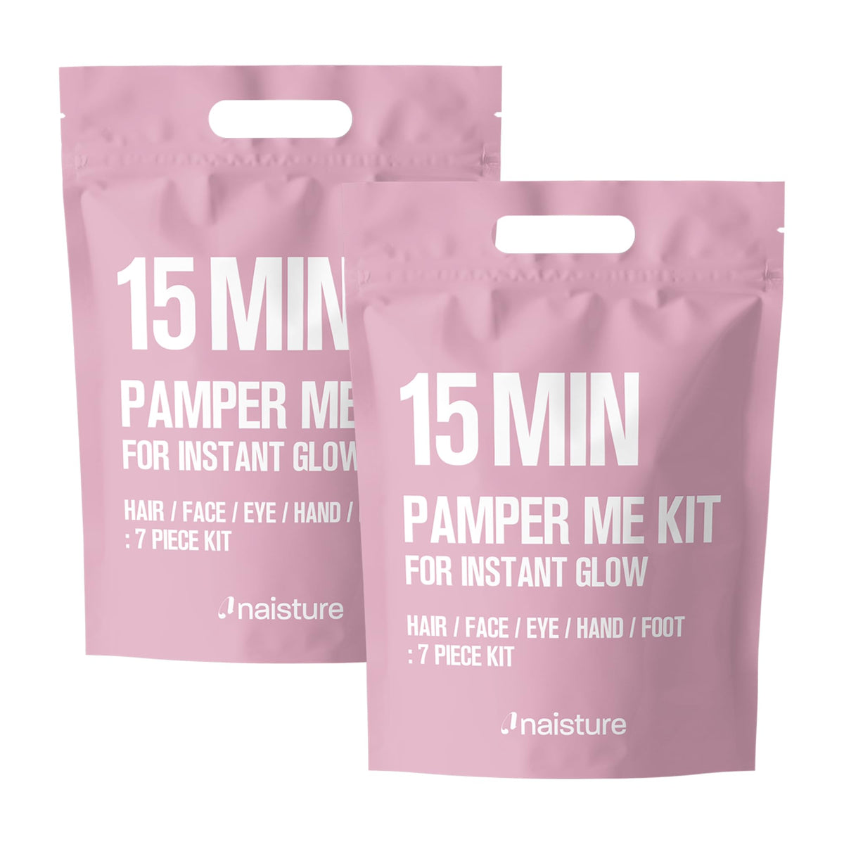 Naisture front packaging showing two kits and benefits