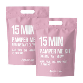 Naisture front packaging showing two kits and benefits