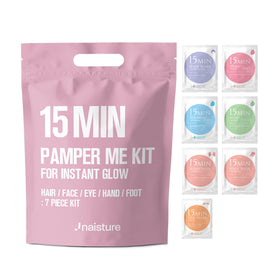 Naisture kit front packaging showing full set benefits