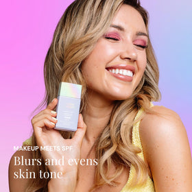 Naked Sundays close-up of sheer serum texture highlighting lightweight absorption