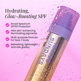 Naked Sundays nozzle close-up demonstrating ultra-fine mist precision