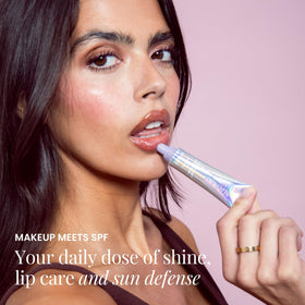 Naked Sundays Midnight Kiss glossy texture close-up shows non-sticky shine