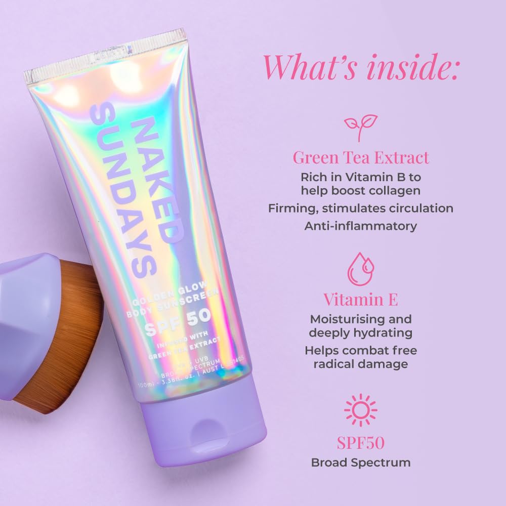 Naked Sundays dispensing pump demonstration for easy, mess-free application