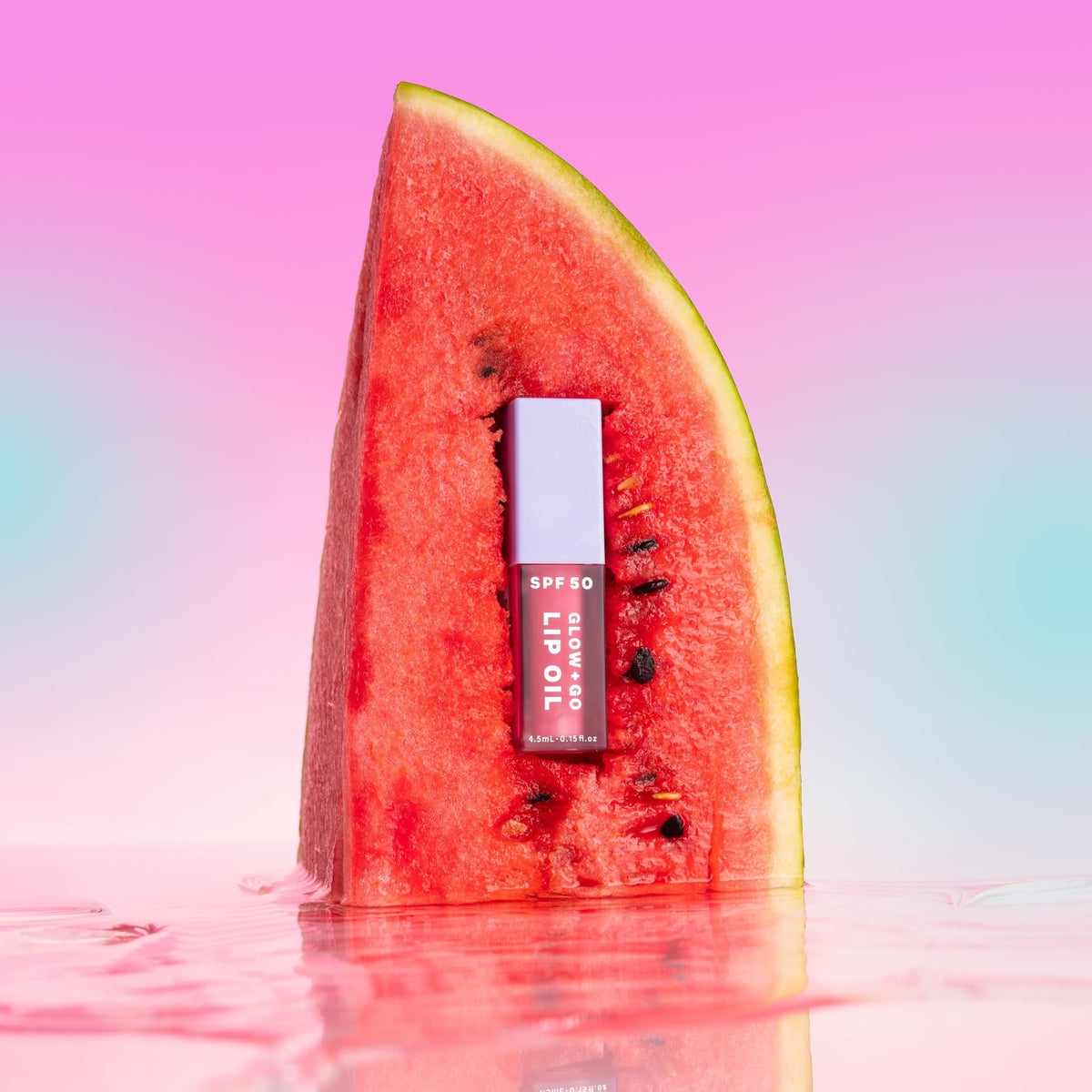 Naked Sundays tube in hand to show compact 4.5ml travel-friendly scale