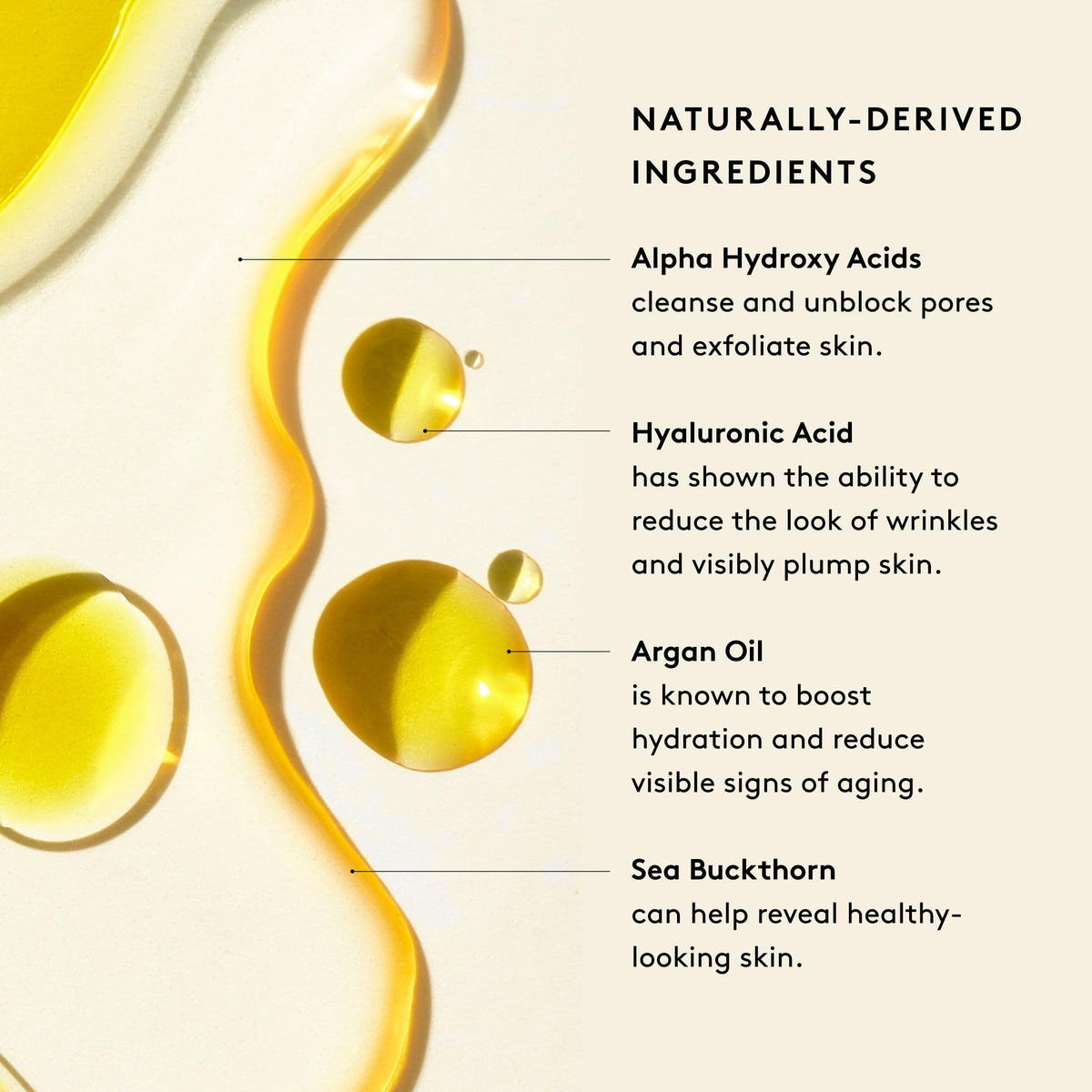 Naked & Thriving Night Set staged on vanity for nighttime ritual benefits