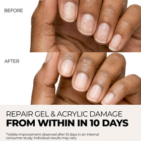 nakeyNails pen close-up showing texture and precise applicator benefit