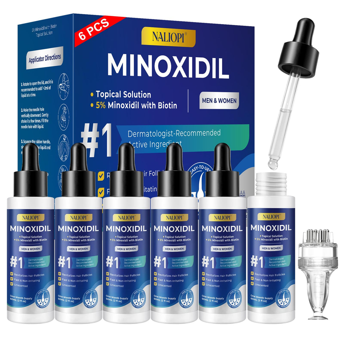 NALIOPI front packaging showing bottle and label with product clarity