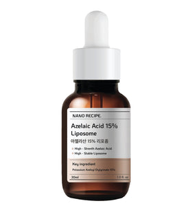 Nano Recipe front bottle showing sleek label and clear serum for targeted results