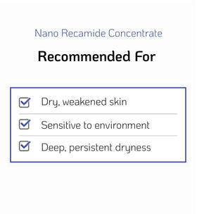 Nano Recipe bottle on bathroom shelf in routine setting suggesting daily use benefit