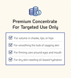 Nano Recipe label close-up showing patented Volufiline origin and ingredient benefit
